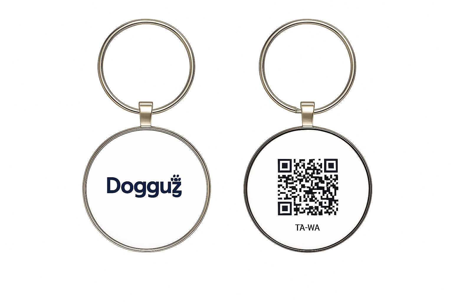 Dogguz Tag with QR